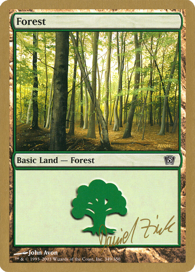 Forest card front
