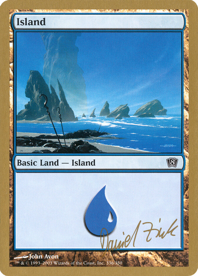 Island card front