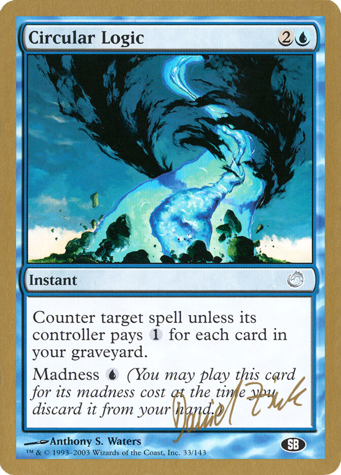 Circular Logic card front