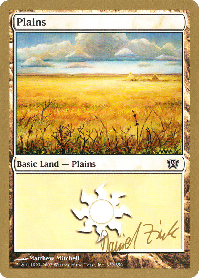 Plains card front
