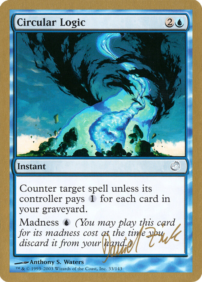 Circular Logic card front