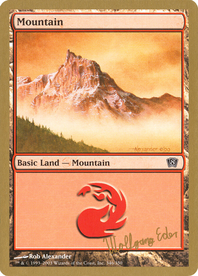 Mountain card front