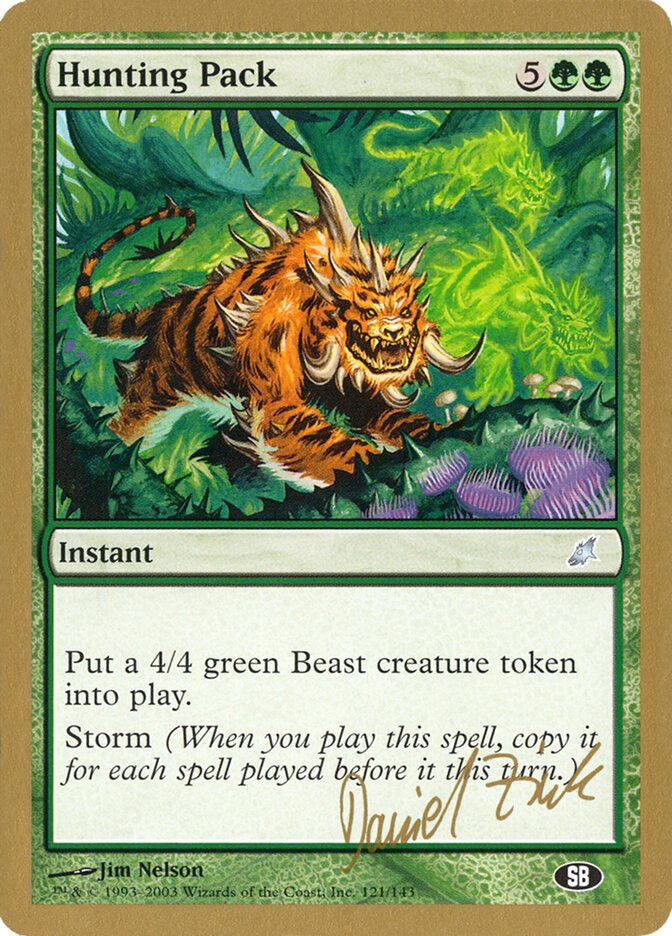 Hunting Pack card front