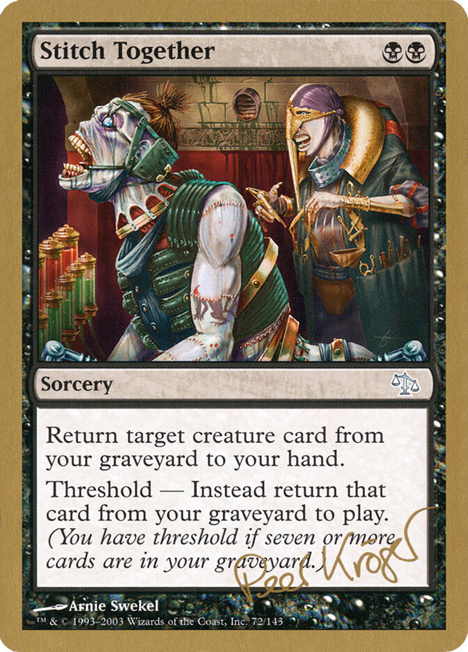 Stitch Together card front