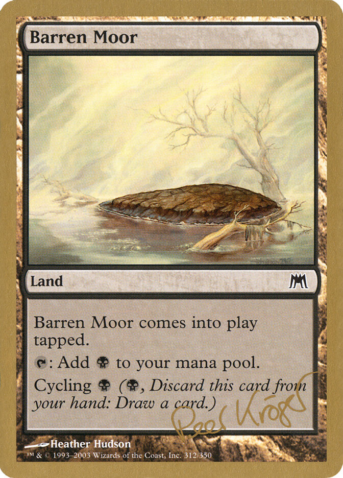 Barren Moor card front