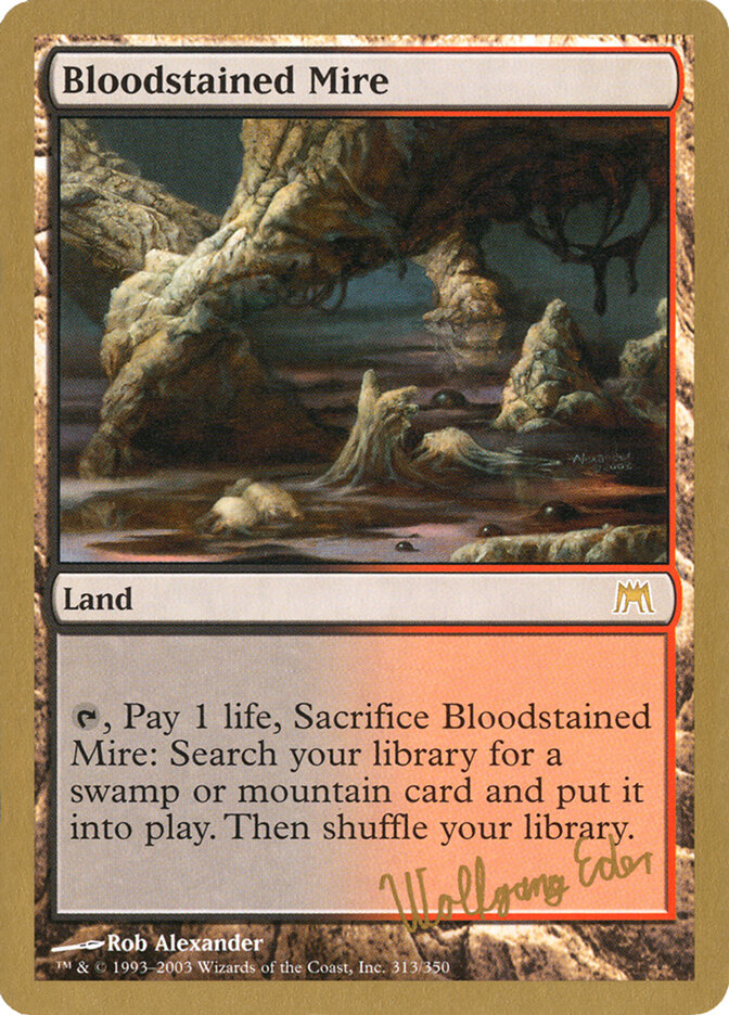 Bloodstained Mire card front