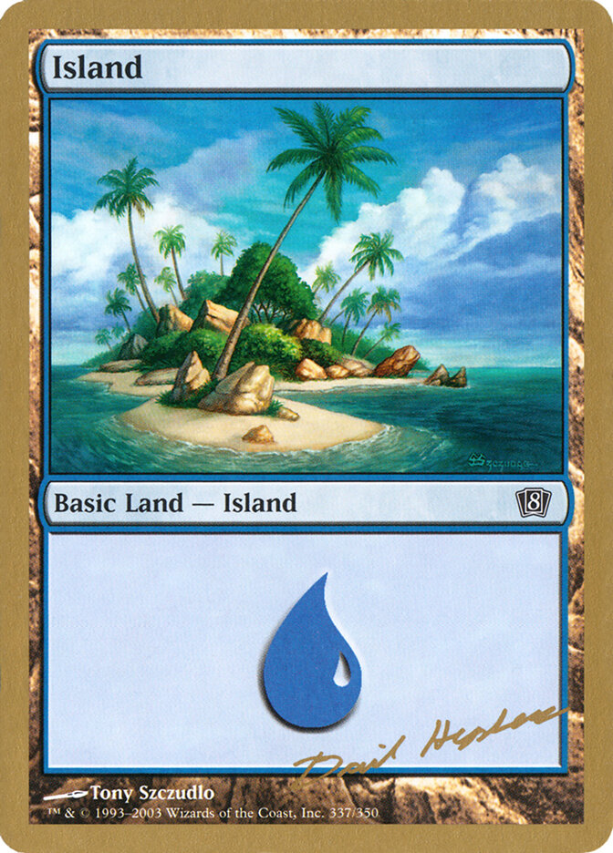 Island card front