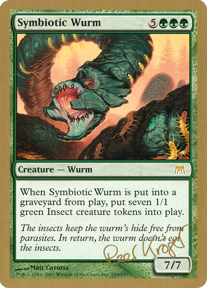 Symbiotic Wurm card front