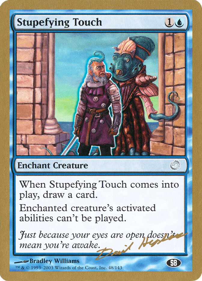 Stupefying Touch card front