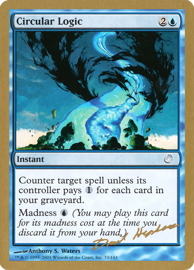 Circular Logic card front