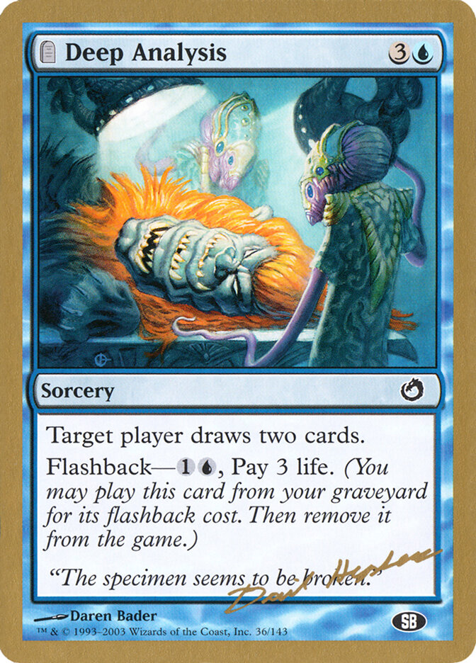 Deep Analysis card front