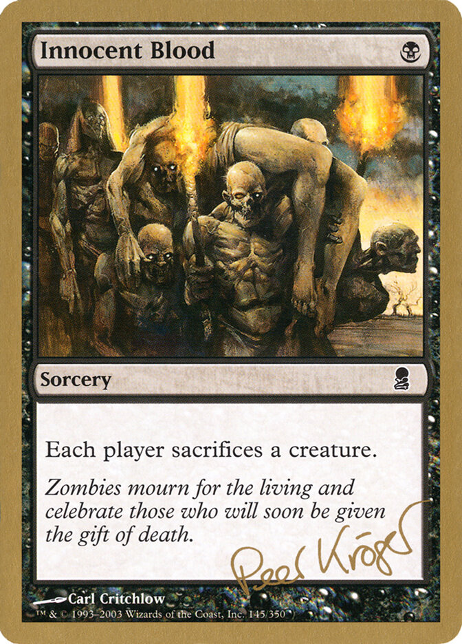 Innocent Blood card front