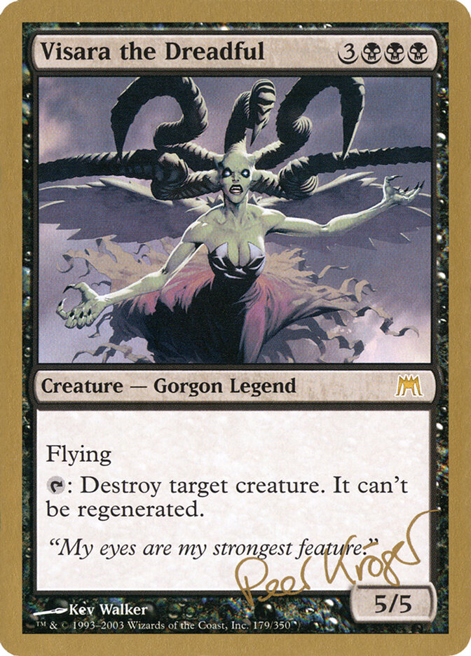Visara the Dreadful card front