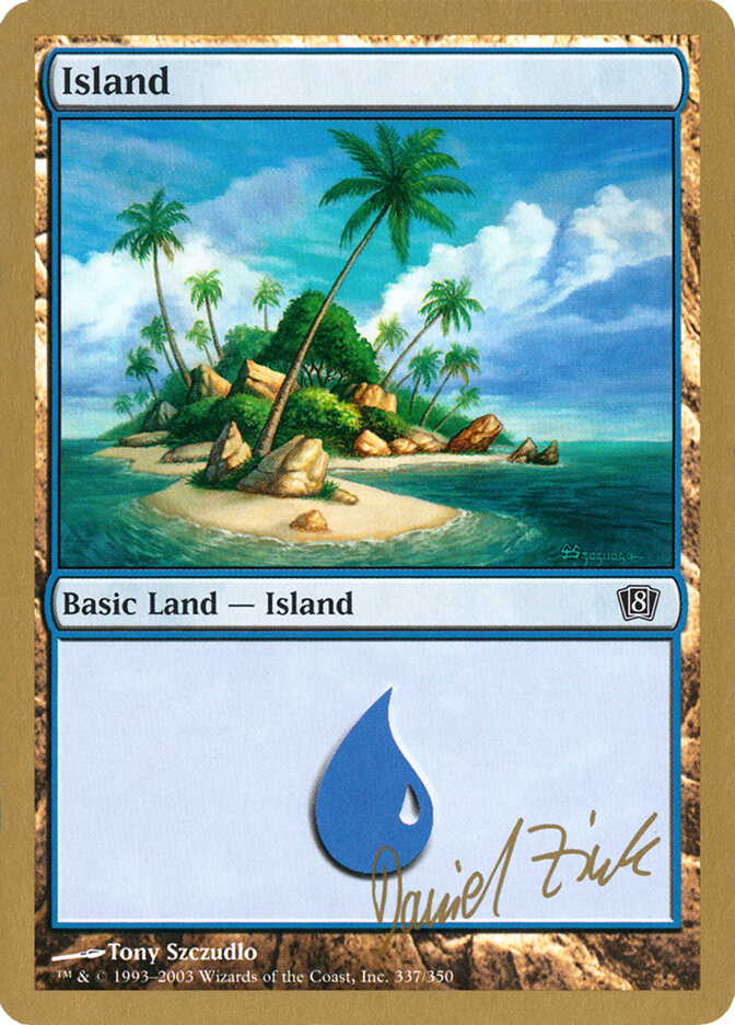 Island card front