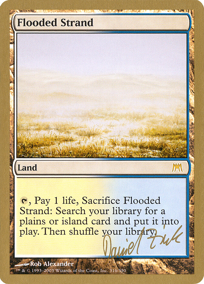 Flooded Strand card front