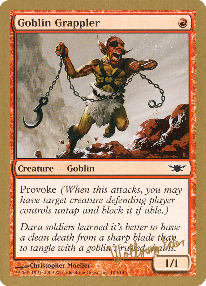 Goblin Grappler card front