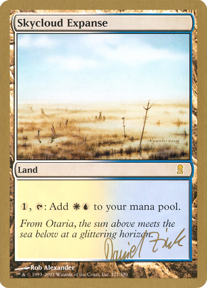 Skycloud Expanse card front
