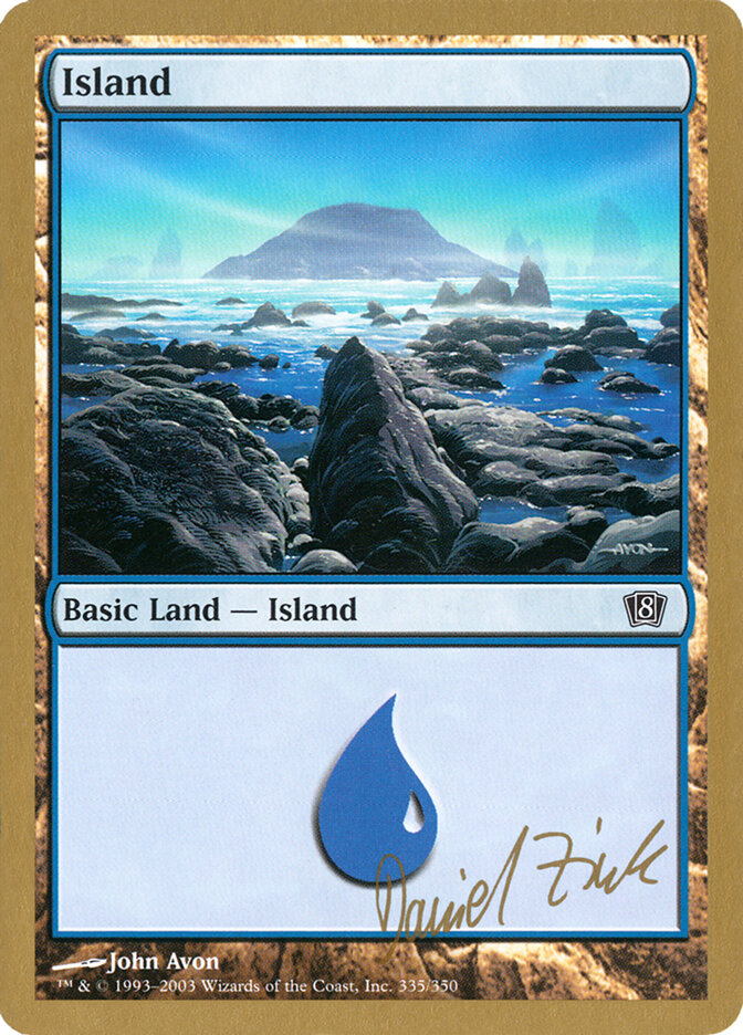 Island card front