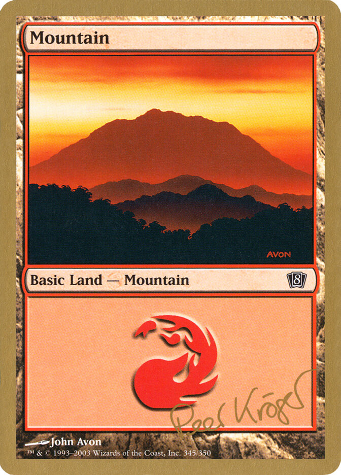 Mountain card front