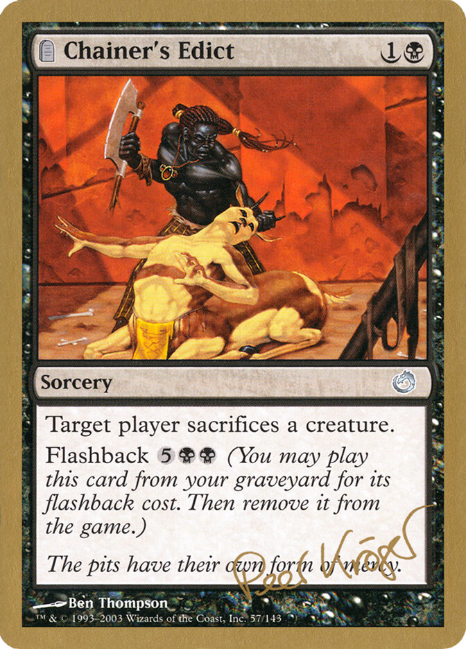 Chainer's Edict card front