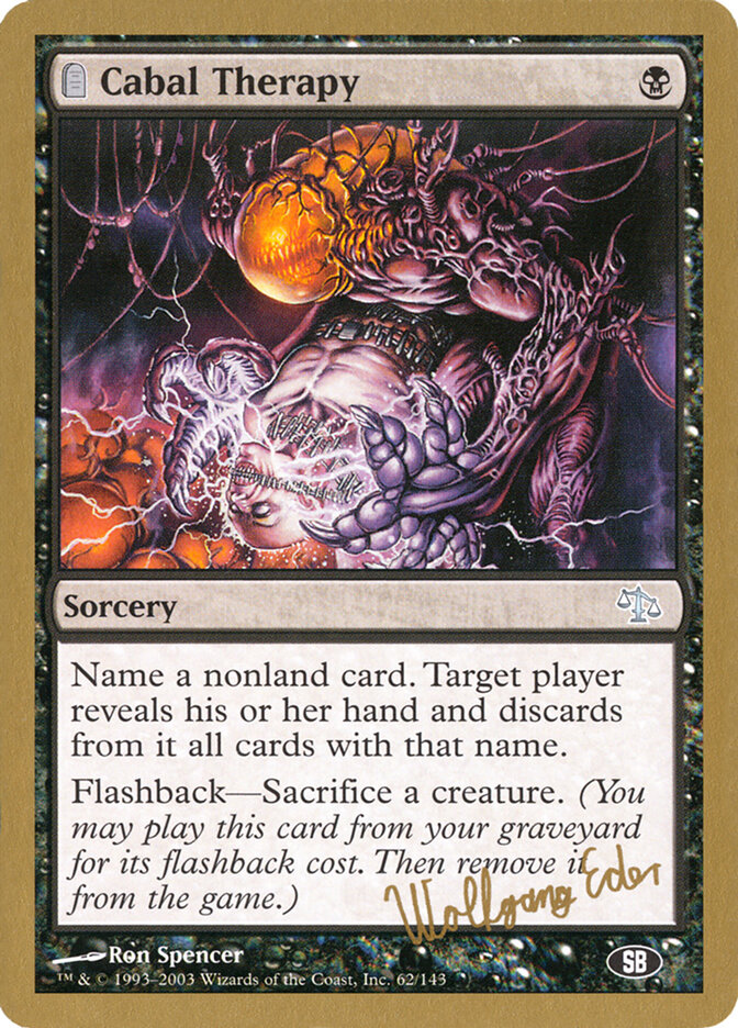 Cabal Therapy card front