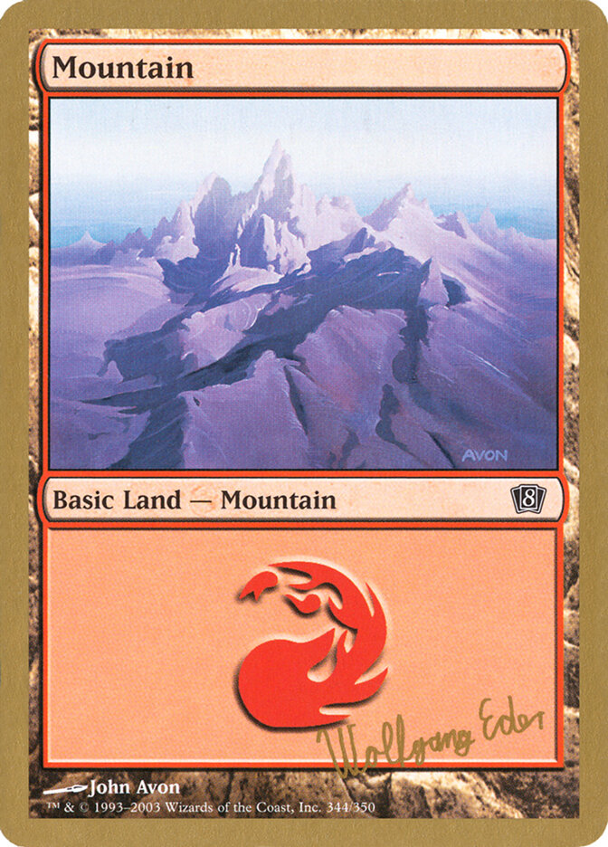 Mountain card front