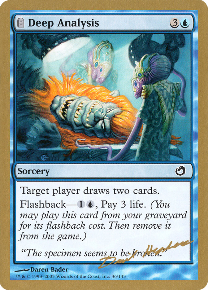Deep Analysis card front