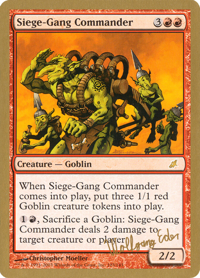 Siege-Gang Commander card front