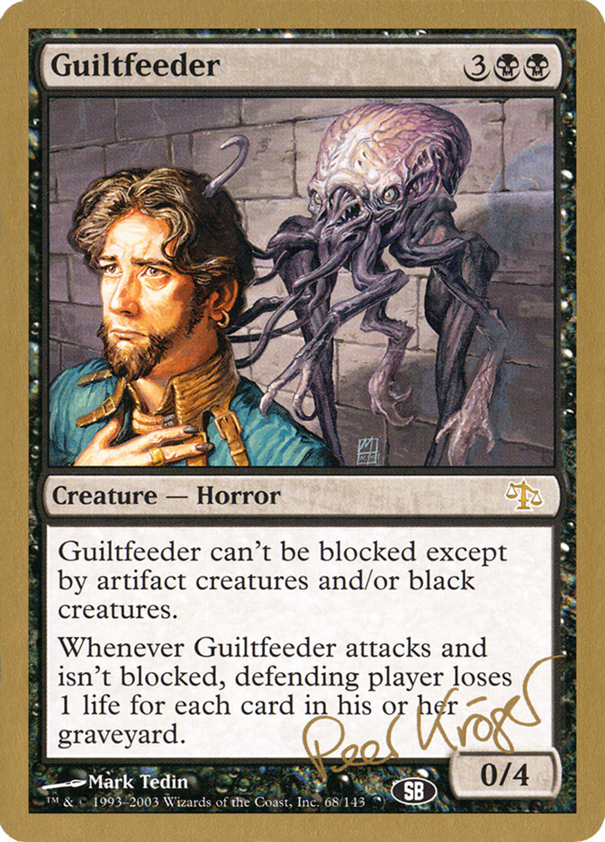 Guiltfeeder card front