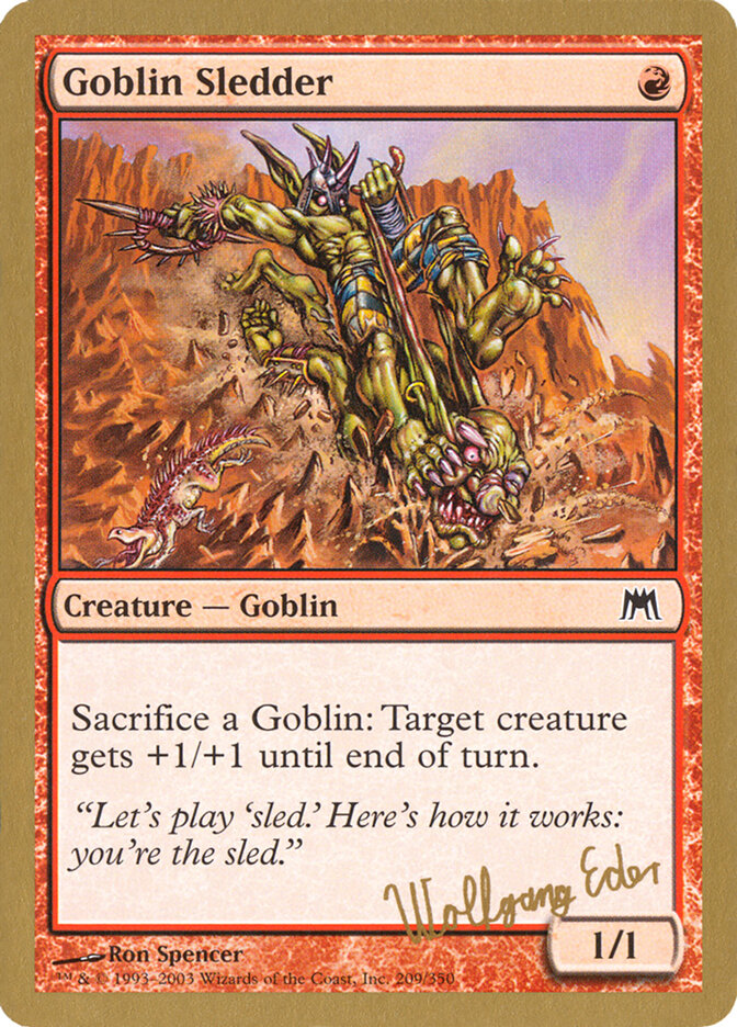 Goblin Sledder card front
