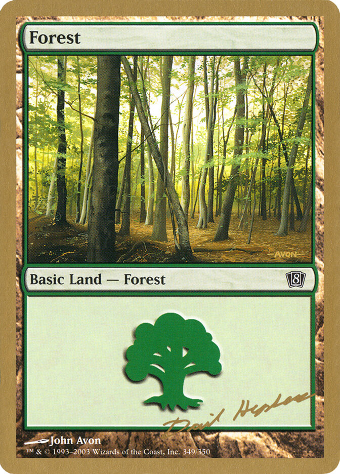 Forest card front