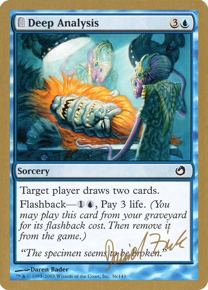 Deep Analysis card front