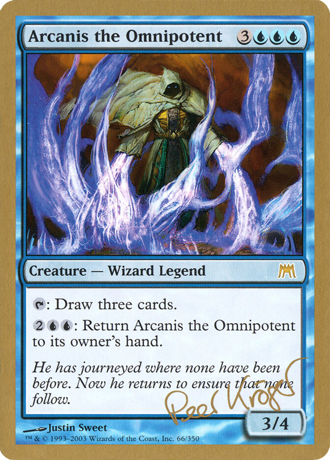 Arcanis the Omnipotent card front