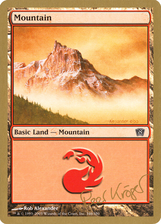 Mountain card front