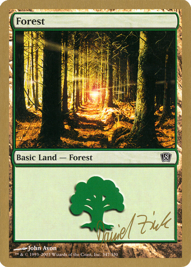Forest card front