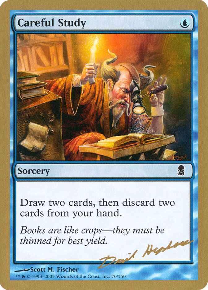 Careful Study card front