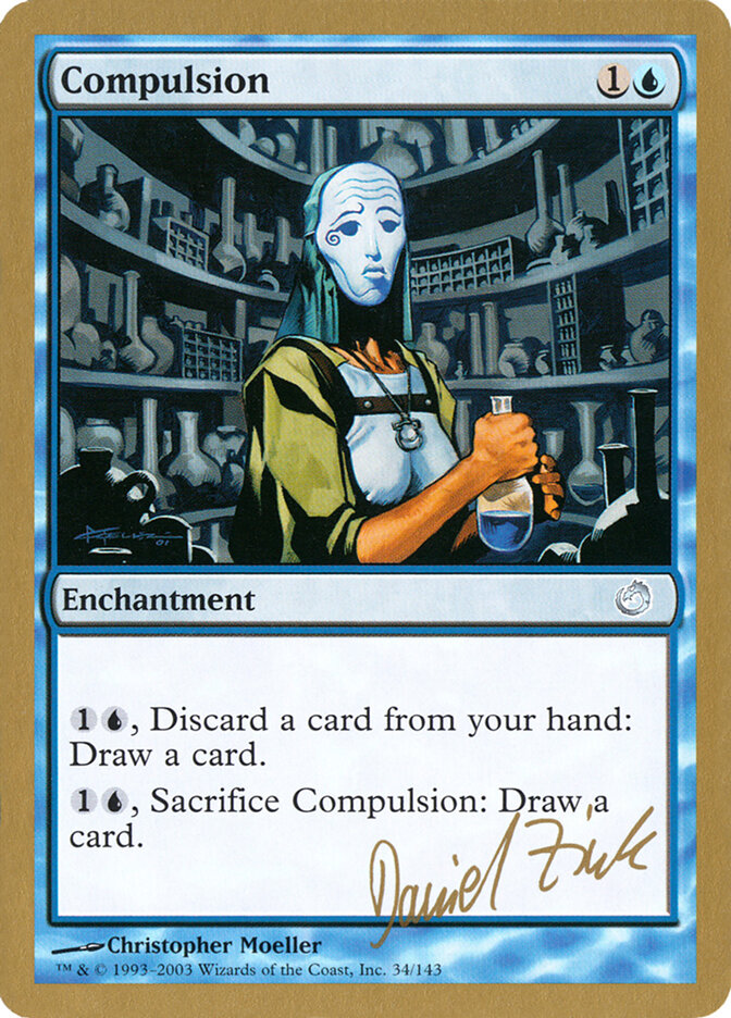 Compulsion card front