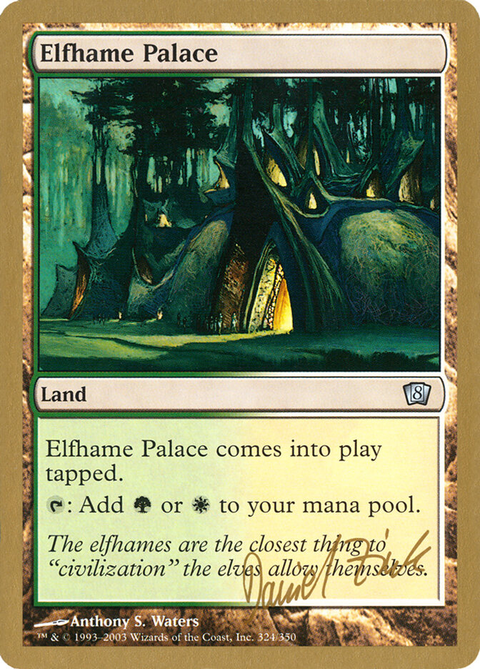 Elfhame Palace card front