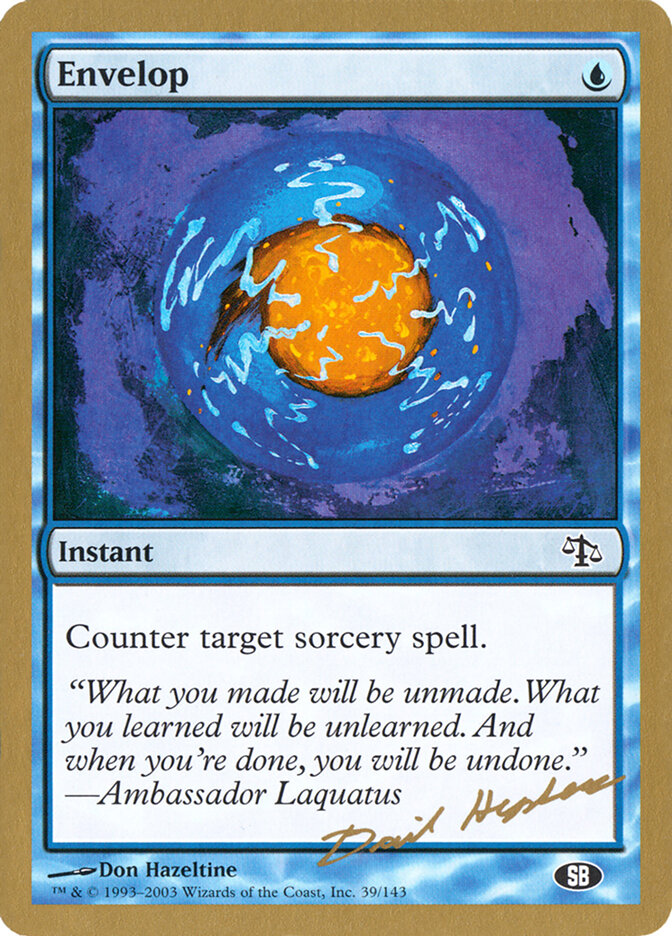 Envelop card front