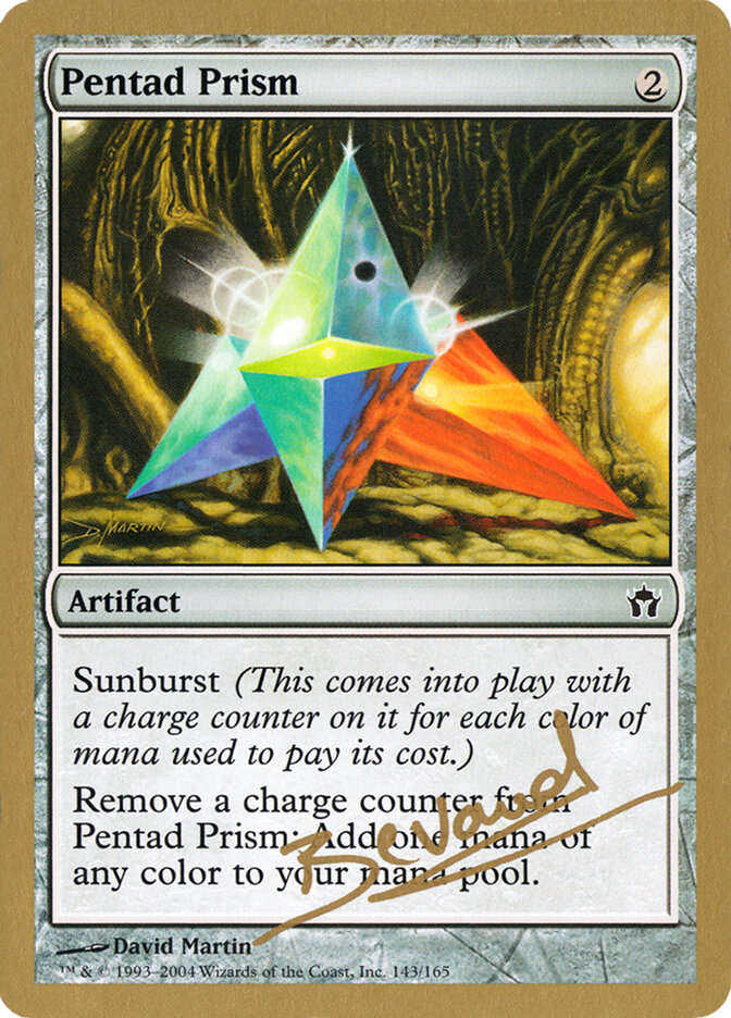 Pentad Prism card front