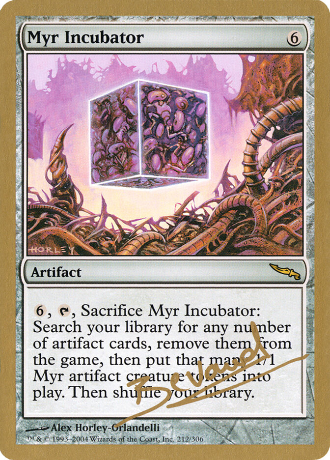 Myr Incubator card front