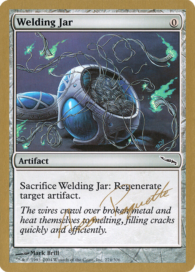Welding Jar card front