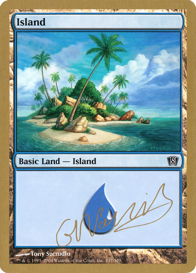 Island card front