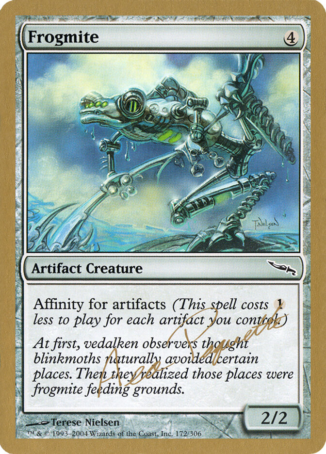 Frogmite card front
