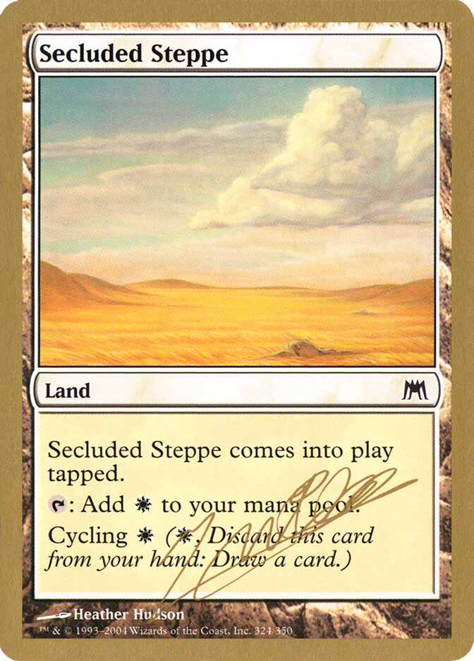 Secluded Steppe card front