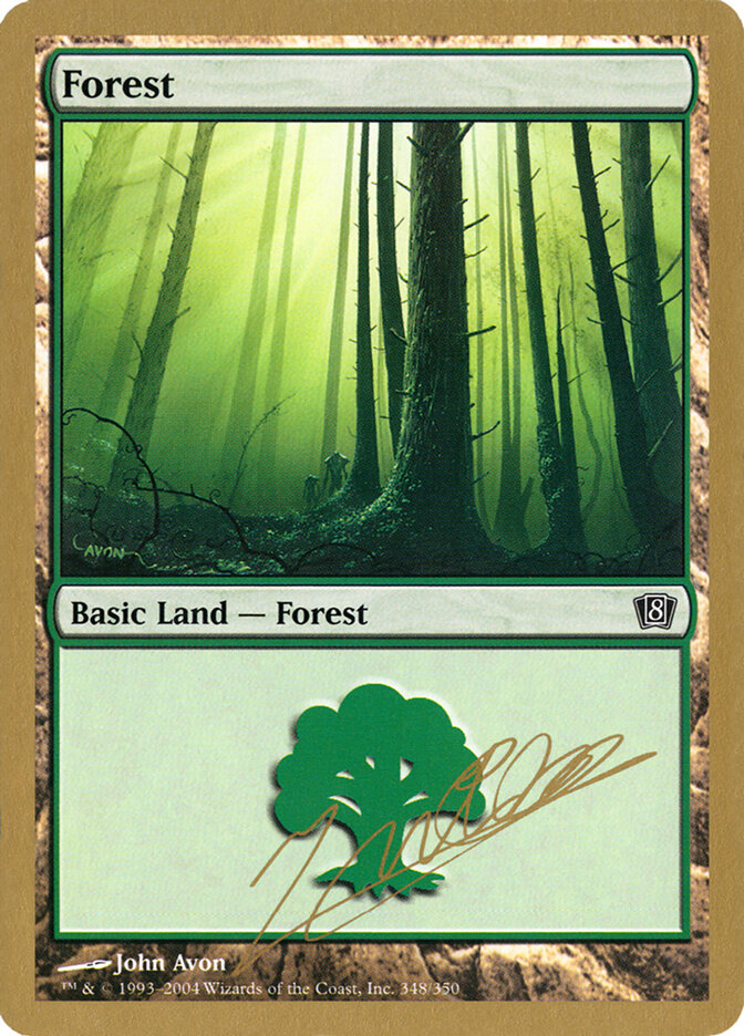 Forest card front