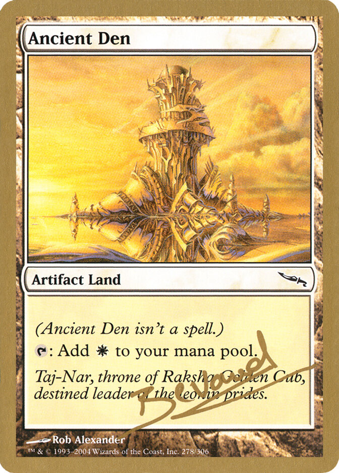 Ancient Den card front
