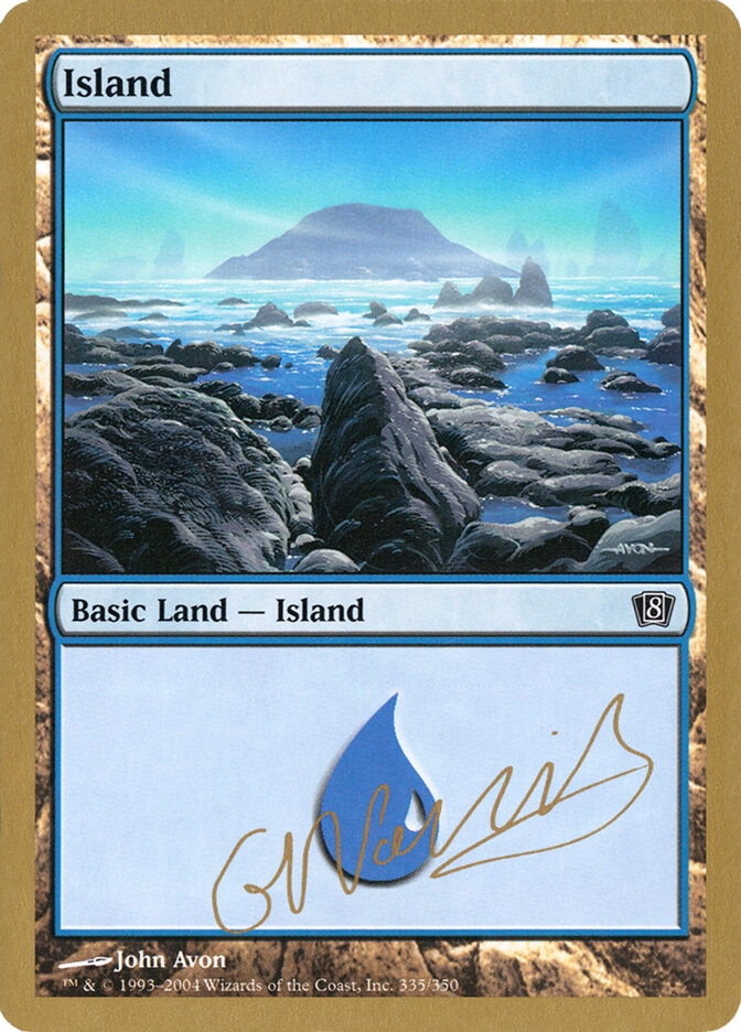 Island card front