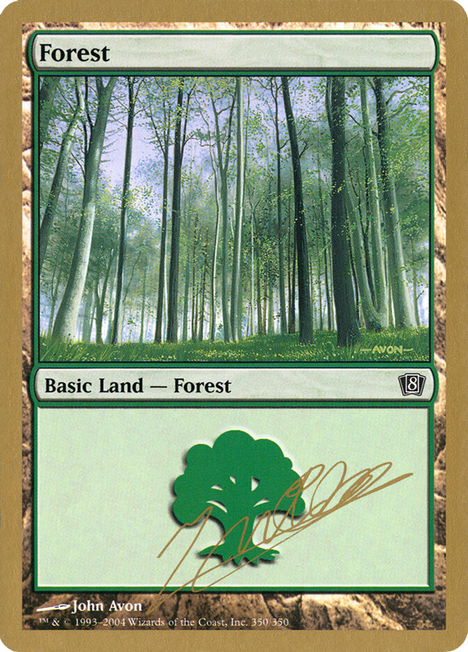 Forest card front