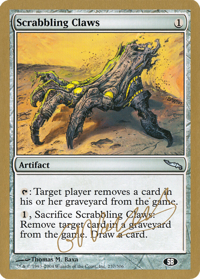 Scrabbling Claws card front